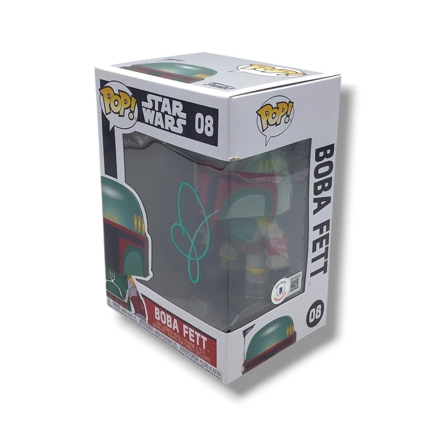 Star Wars (#08) Boba Fett Funko POP! | Signed by Daniel Logan