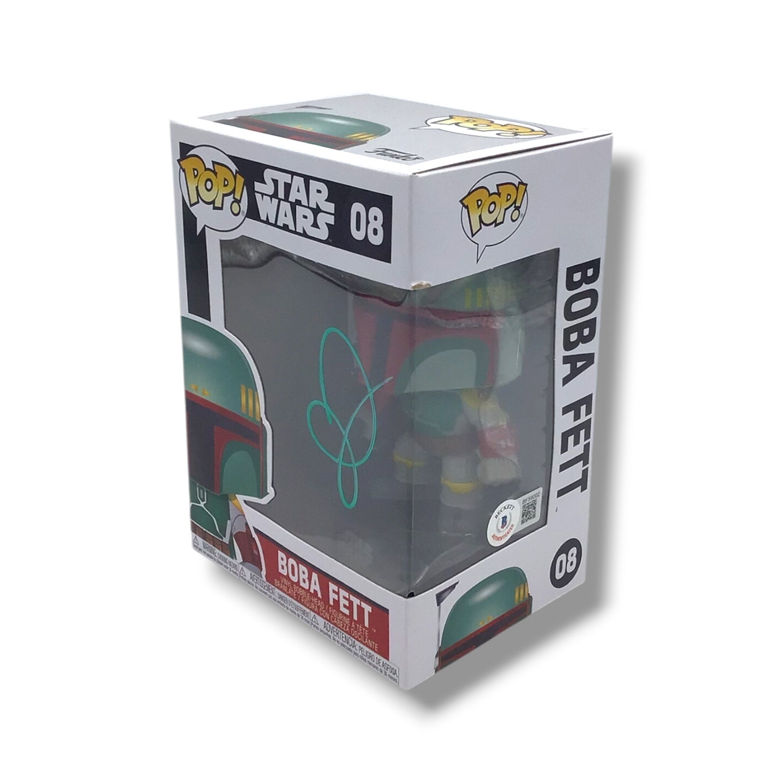 Star Wars (#08) Boba Fett Funko POP! | Signed by Daniel Logan