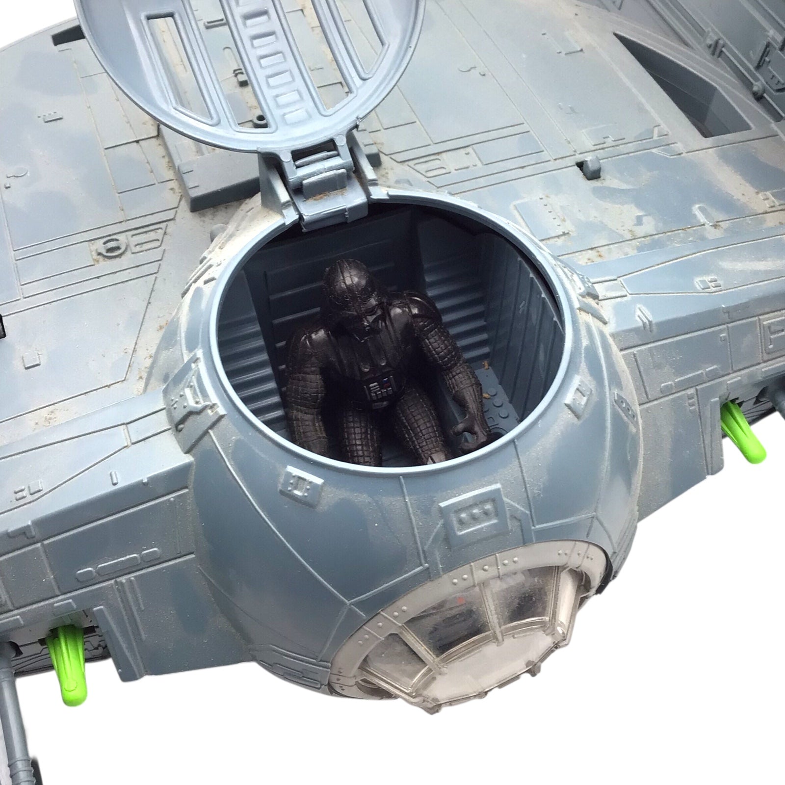 Star Wars 1997 Hasbro Darth Vader's TIE Fighter Power of the Force Action Figure