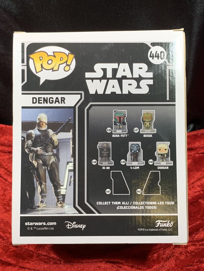 Star Wars 2021 Dengar GameStop Exclusive Funko Pop 440