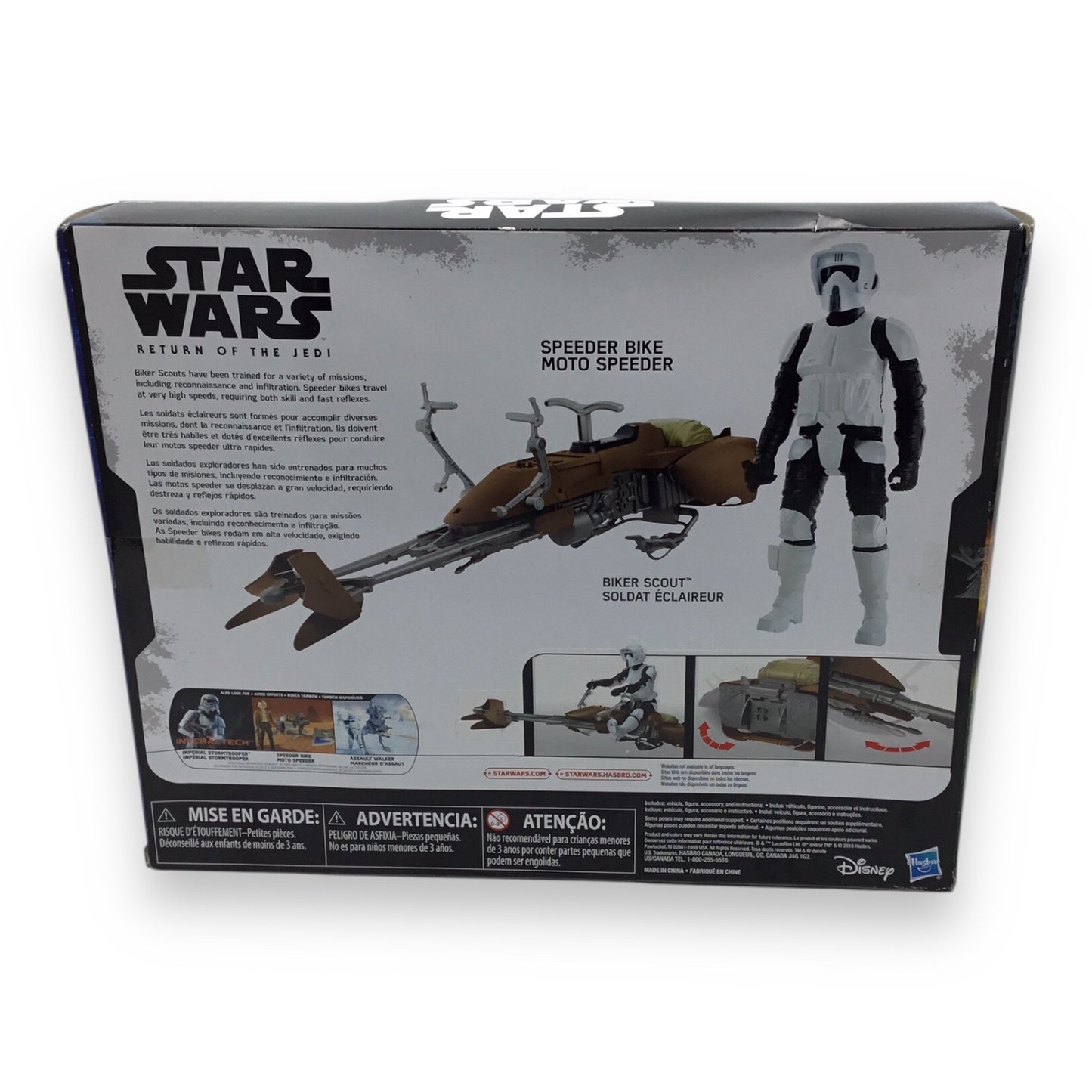 Star Wars Biker Scout with Speeder Bike - Hasbro 2016