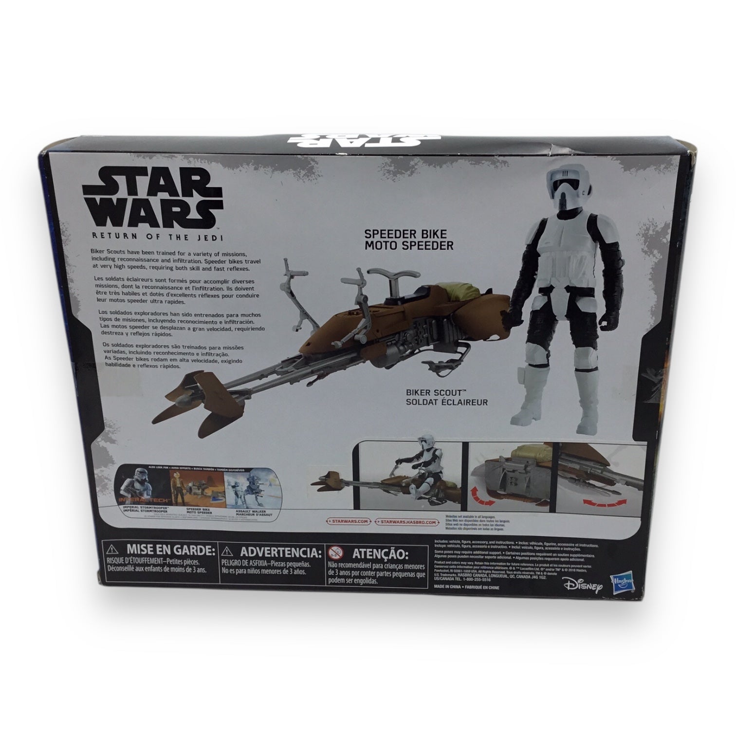 Star Wars Biker Scout with Speeder Bike - Hasbro 2016