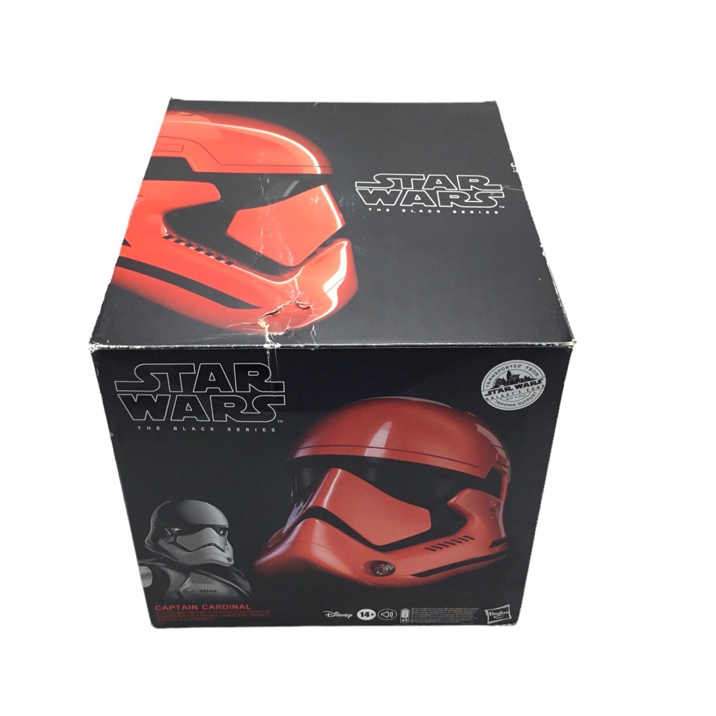 Star Wars Black Series Galaxy's Edge Captain Cardinal Electronic Premium Helmet