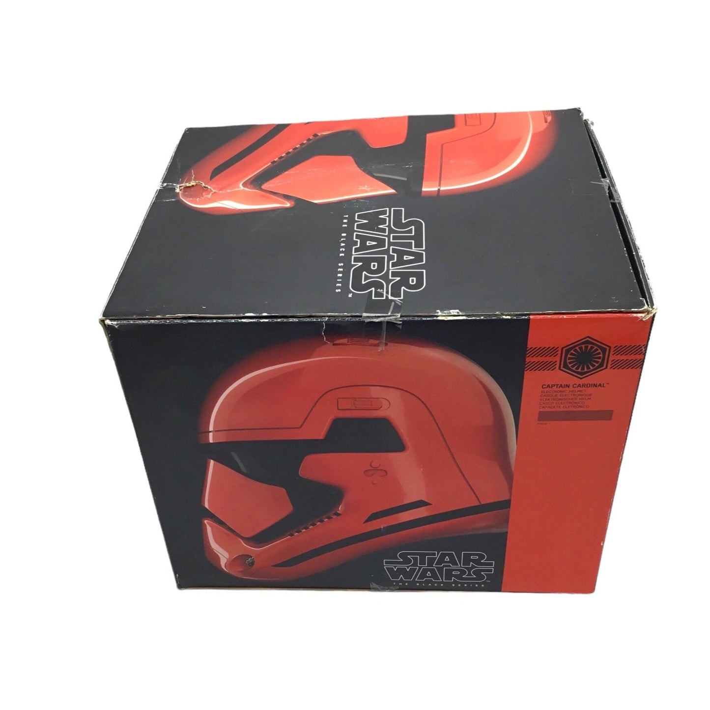 Star Wars Black Series Galaxy's Edge Captain Cardinal Electronic Premium Helmet