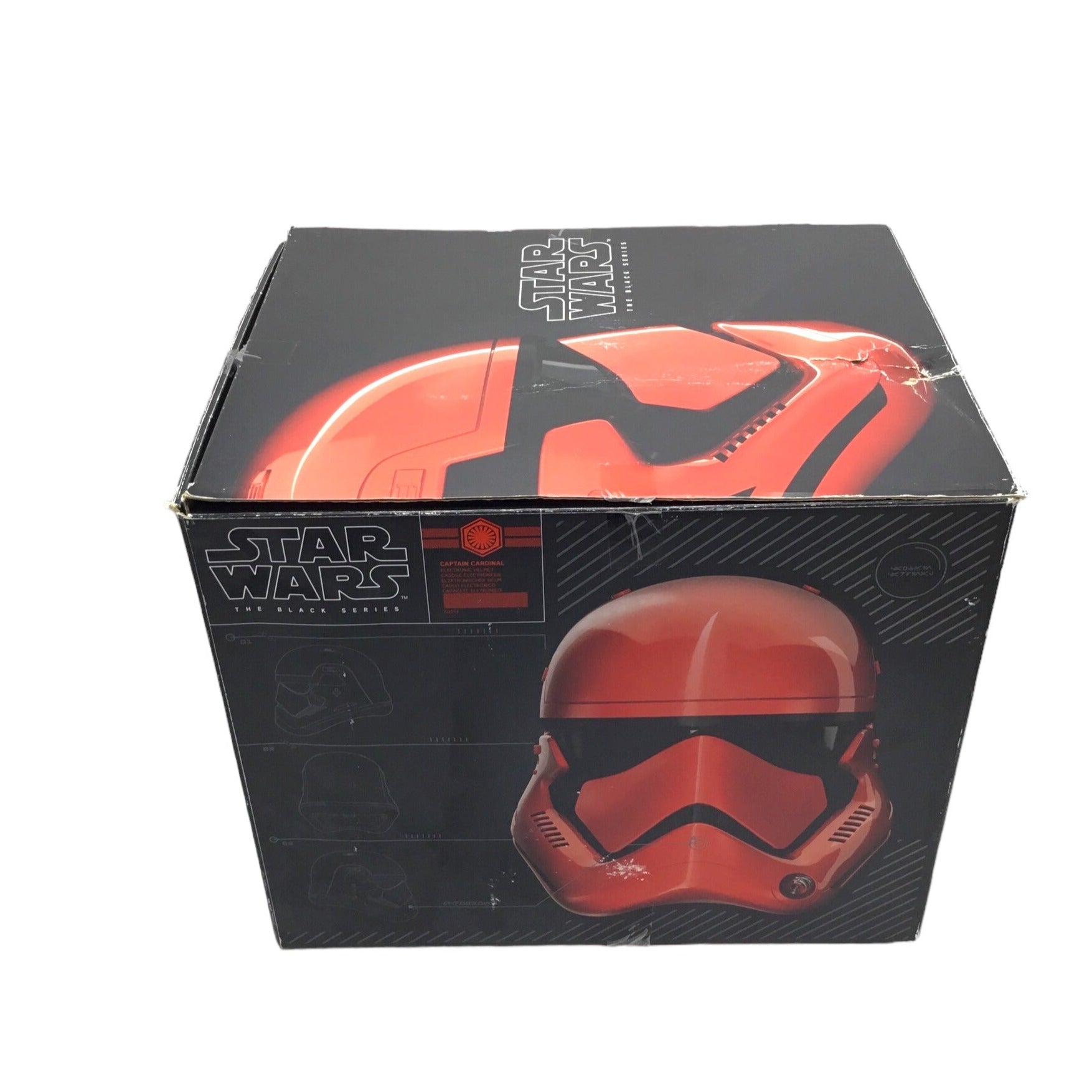 Star Wars Black Series Galaxy's Edge Captain Cardinal Electronic Premium Helmet