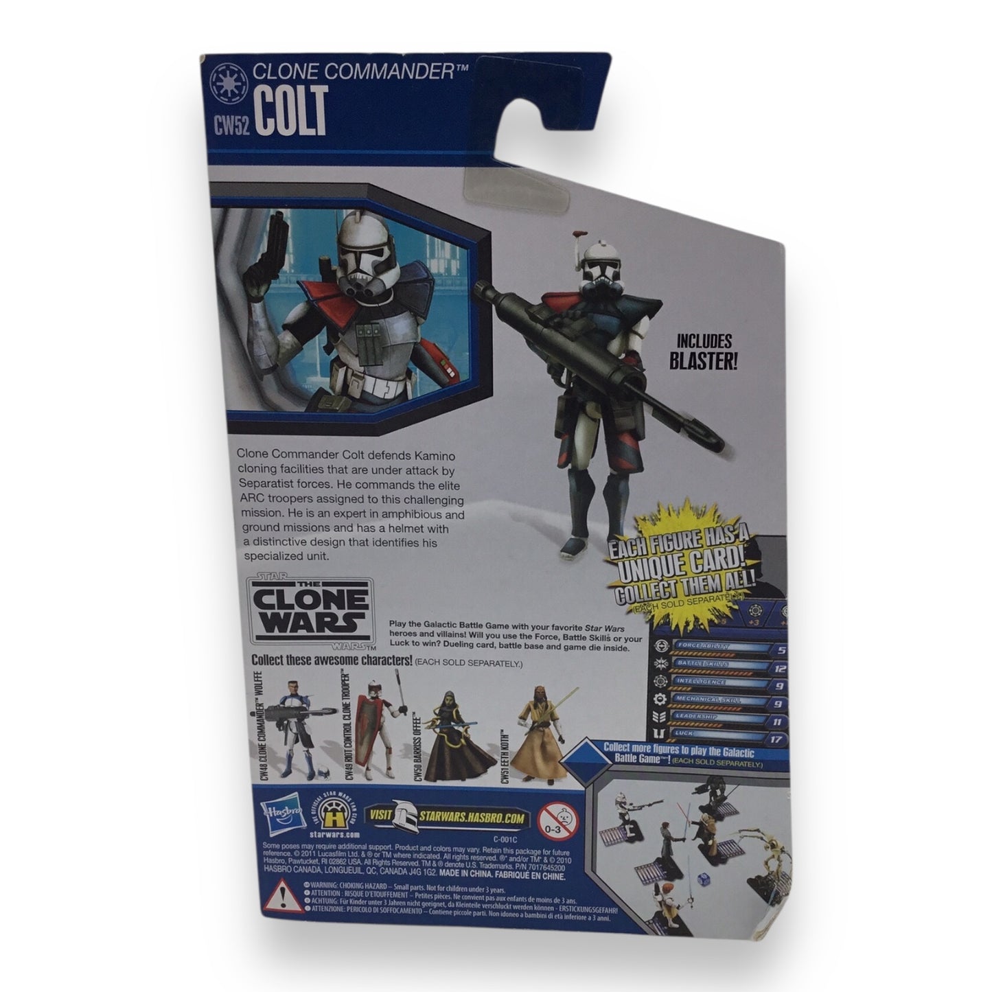 Star Wars Clone Captain Lock Action Figure - The Clone Wars