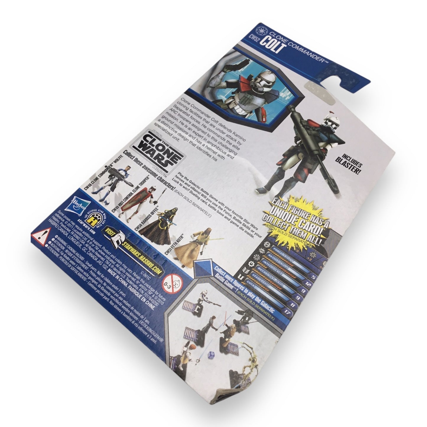 Star Wars Clone Commander Colt Action Figure - The Clone Wars