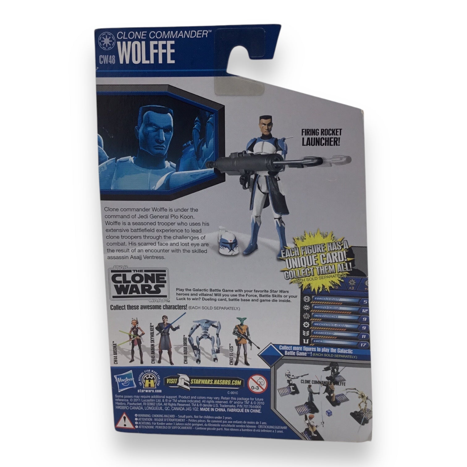 Star Wars Clone Commander Wolffe Action Figure - The Clone Wars