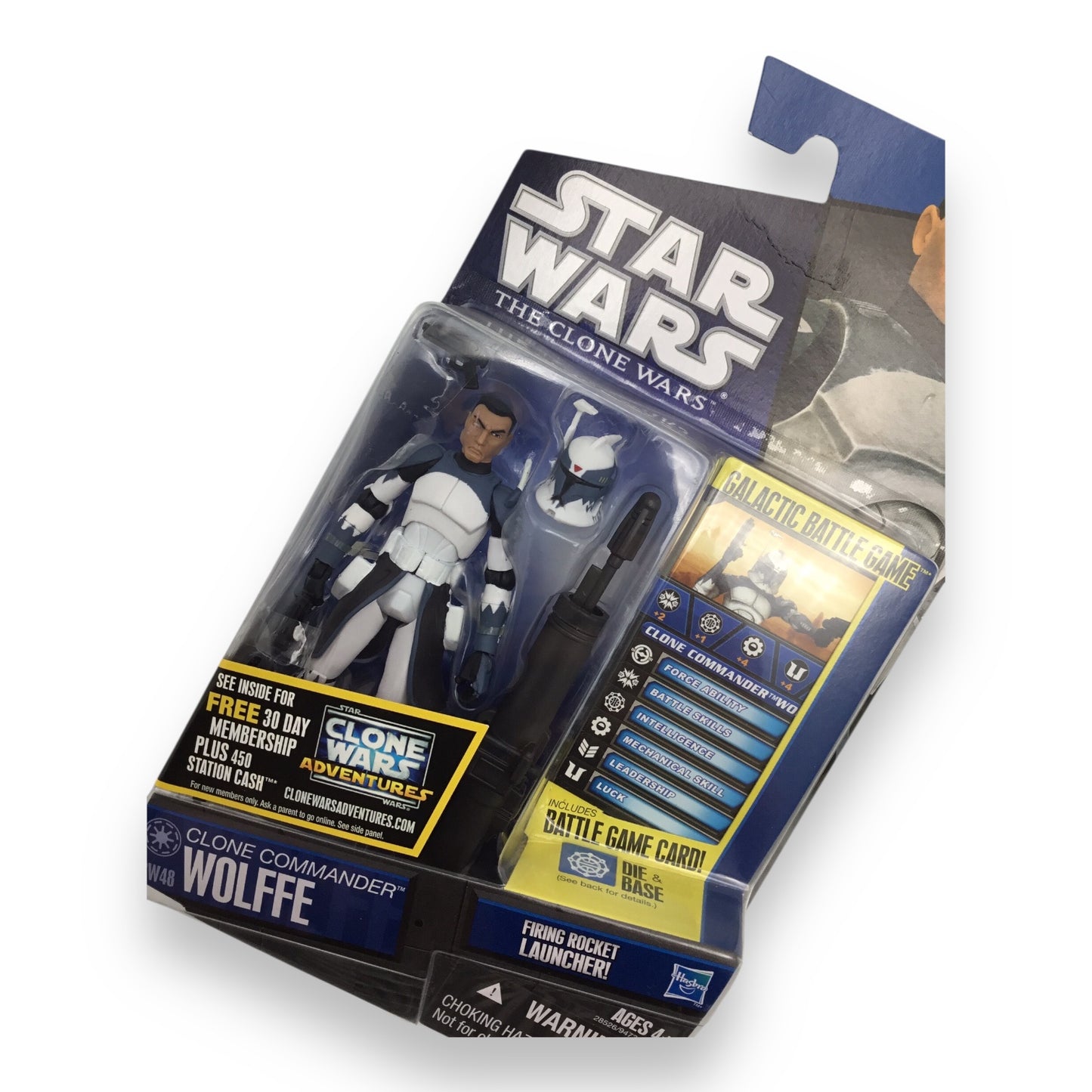 Star Wars Clone Commander Wolffe Action Figure - The Clone Wars