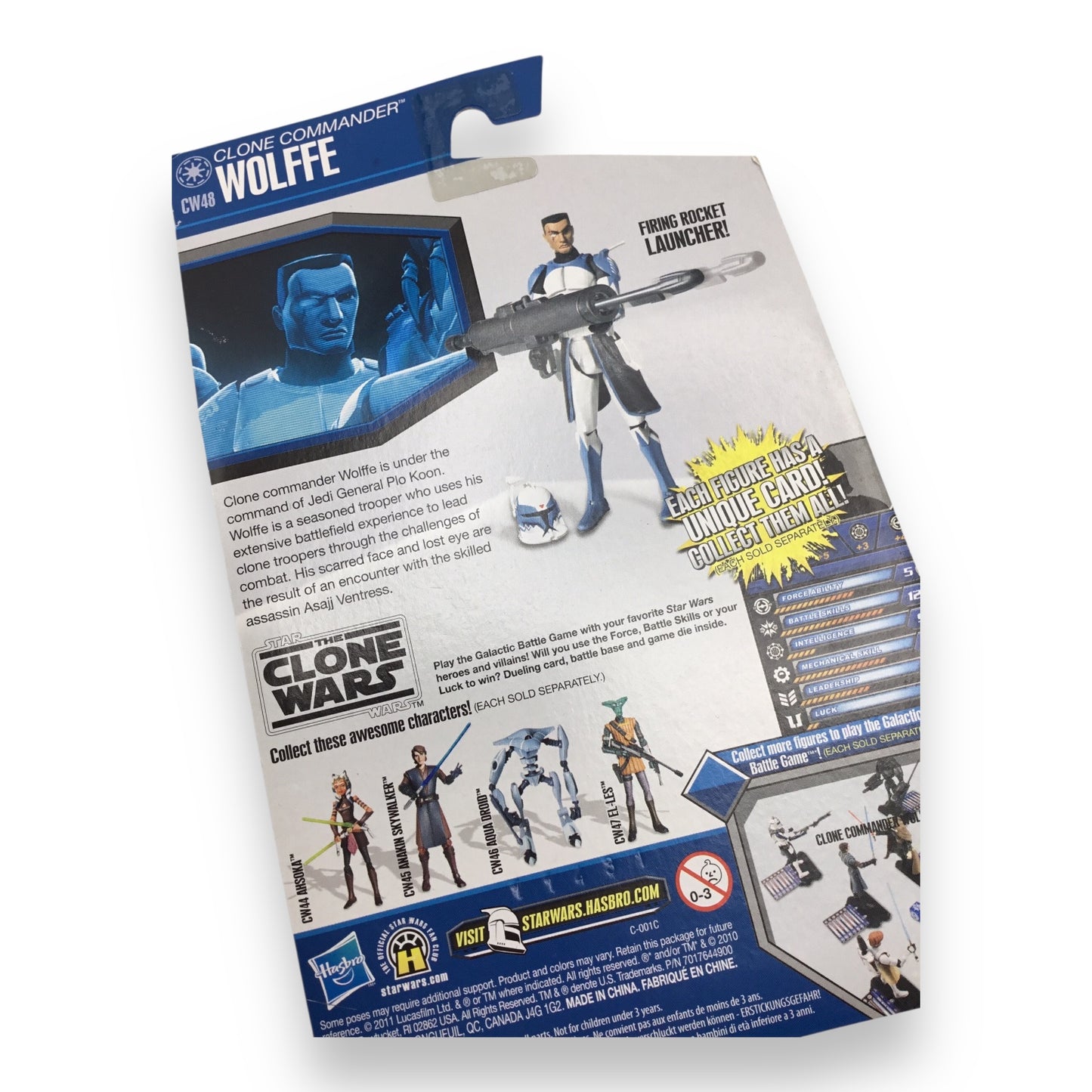 Star Wars Clone Commander Wolffe Action Figure - The Clone Wars
