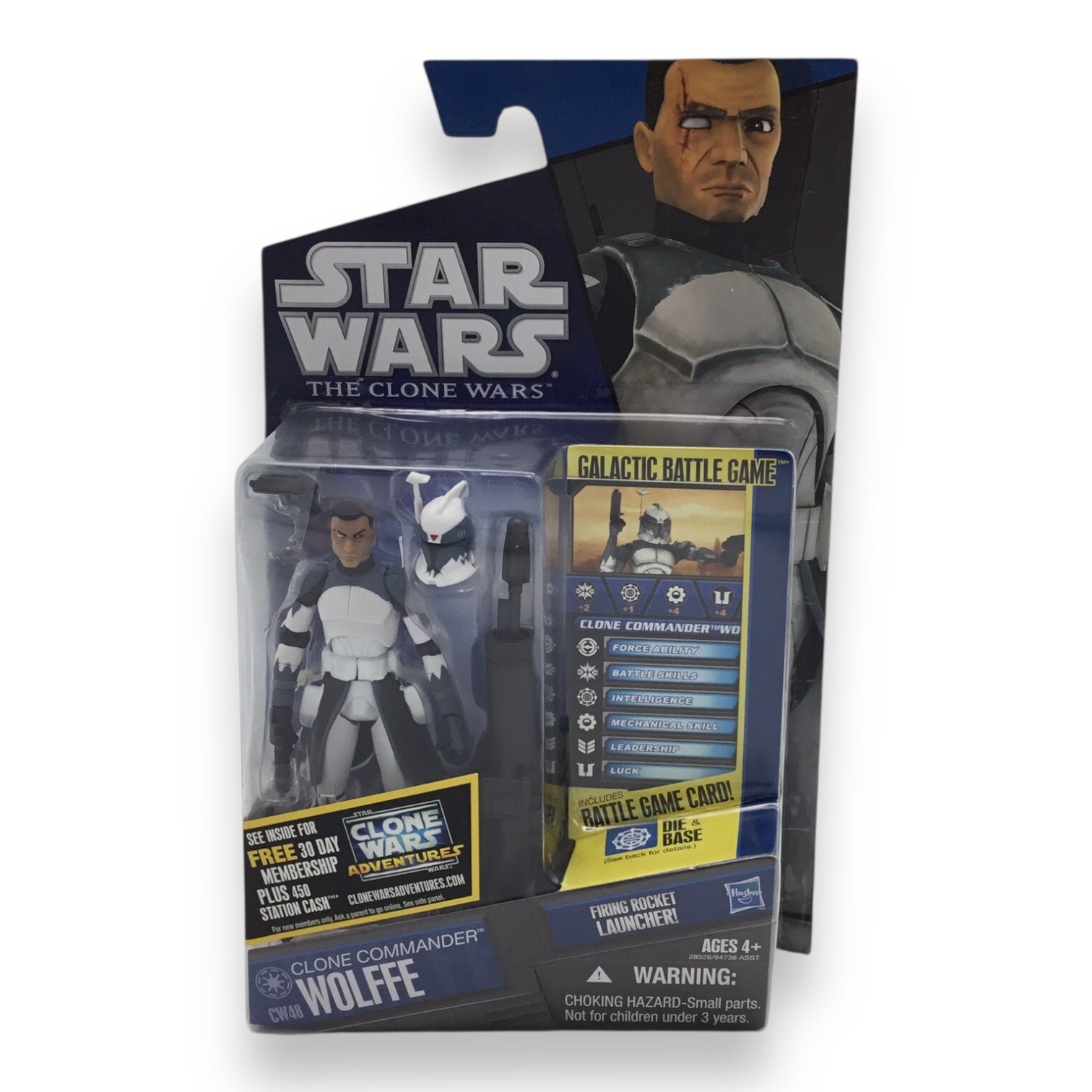 Star Wars Clone Commander Wolffe Action Figure - The Clone Wars