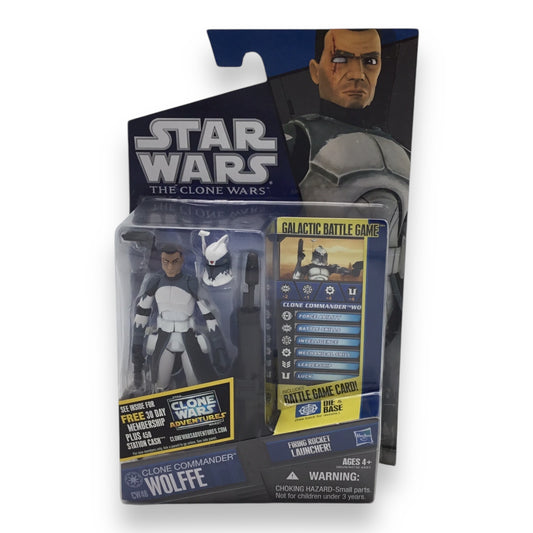 Star Wars Clone Commander Wolffe Action Figure - The Clone Wars