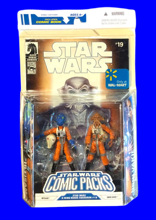 Star Wars Comic Packs #19 Ibtisam & Nrin Vakil Pilots X-Wing Rogue Squadron Dark