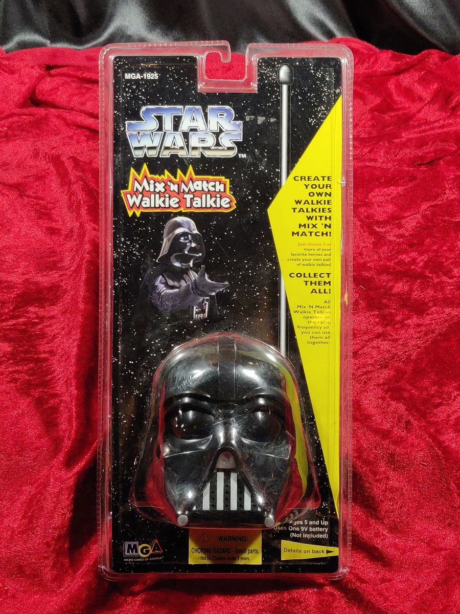 Star Wars Darth Vader Mix N Match Walkie Talkie MGA-1925 1996