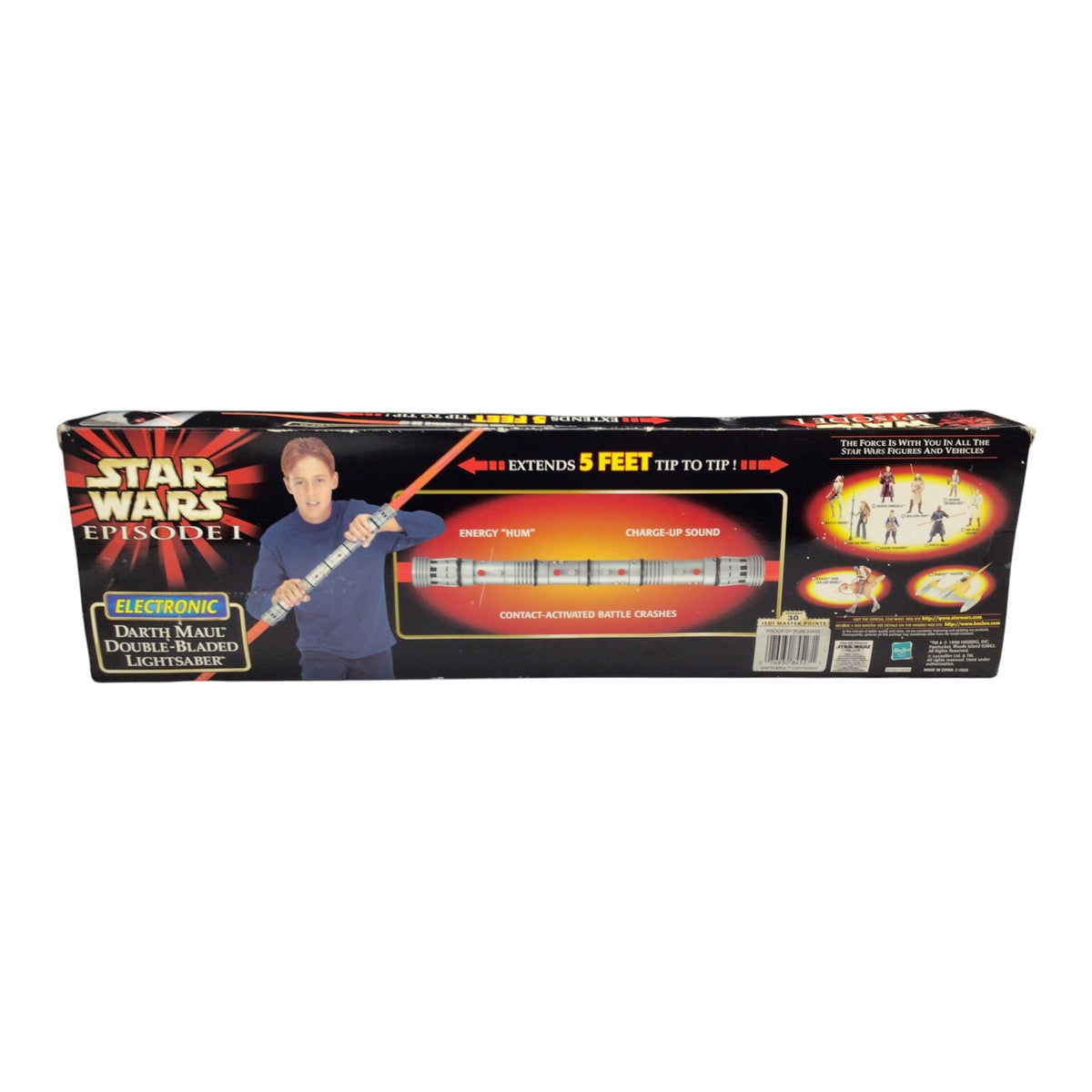 Star Wars Episode I Darth Maul Electronic Double-Bladed Lightsaber (1998) – Hasbro