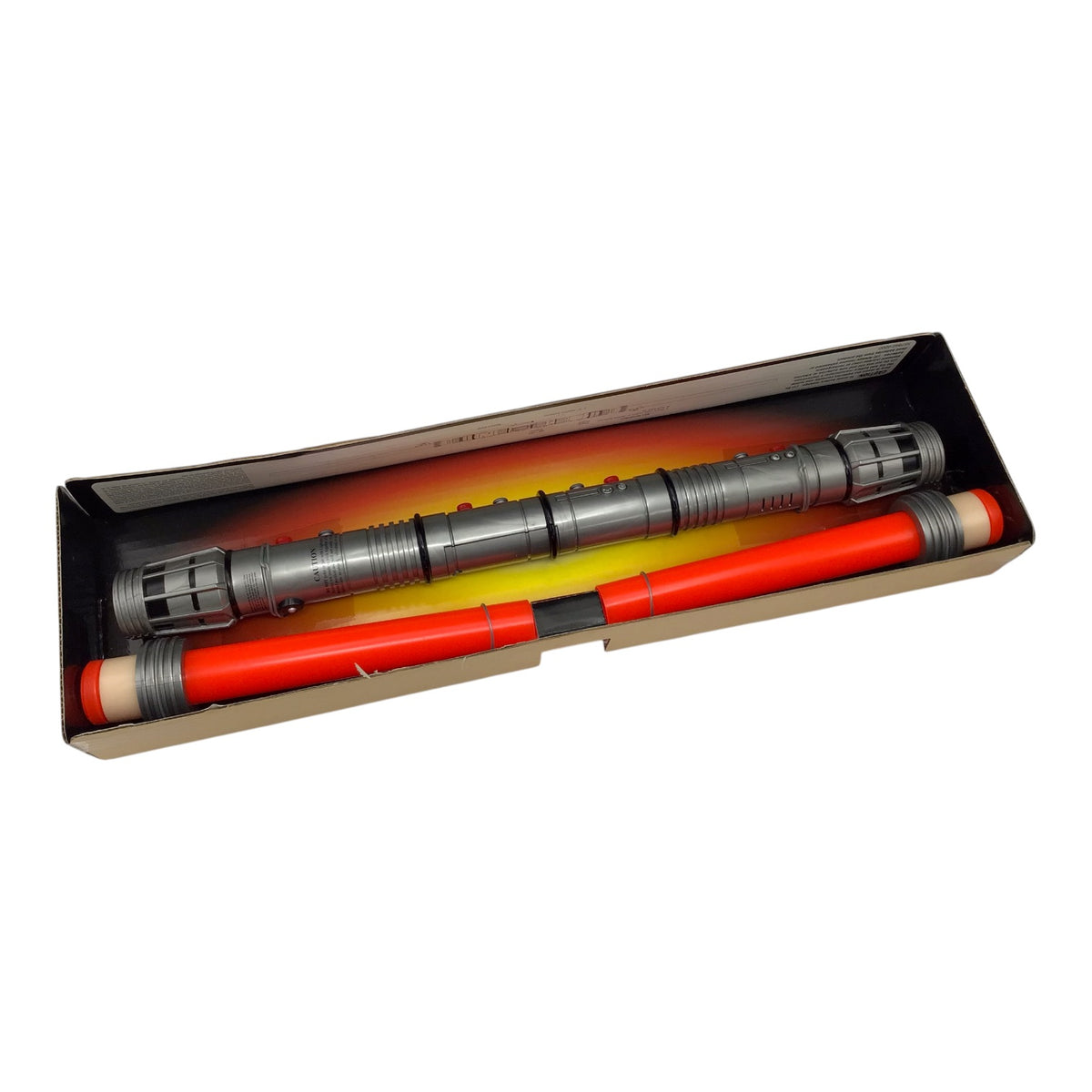 Star Wars Episode I Darth Maul Electronic Double-Bladed Lightsaber (1998) – Hasbro