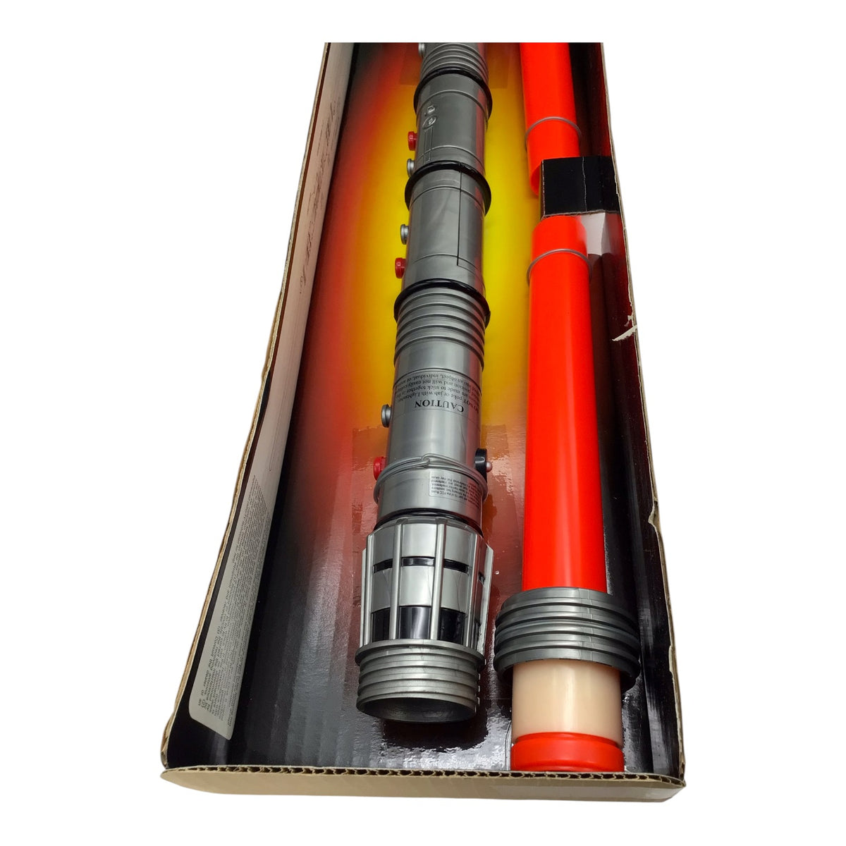 Star Wars Episode I Darth Maul Electronic Double-Bladed Lightsaber (1998) – Hasbro