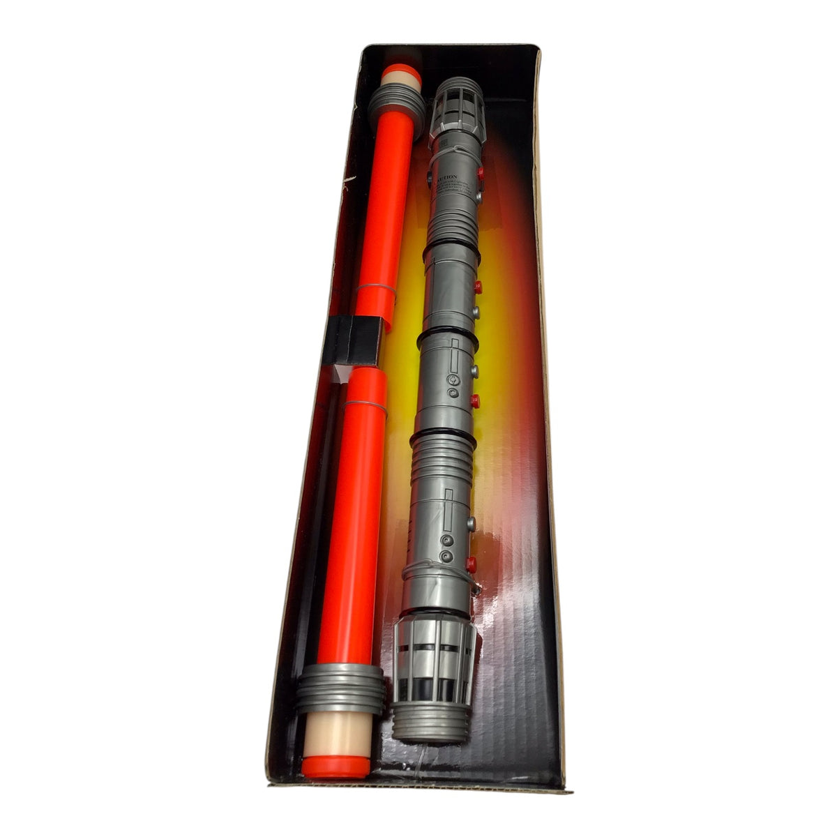 Star Wars Episode I Darth Maul Electronic Double-Bladed Lightsaber (1998) – Hasbro
