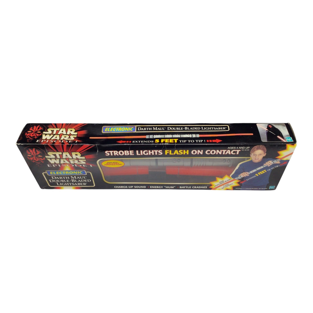 Star Wars Episode I Darth Maul Electronic Double-Bladed Lightsaber (1998) – Hasbro