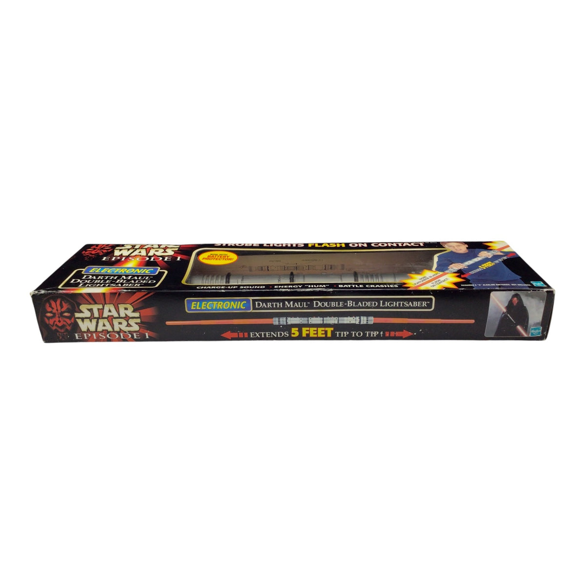 Star Wars Episode I Darth Maul Electronic Double-Bladed Lightsaber (1998) – Hasbro