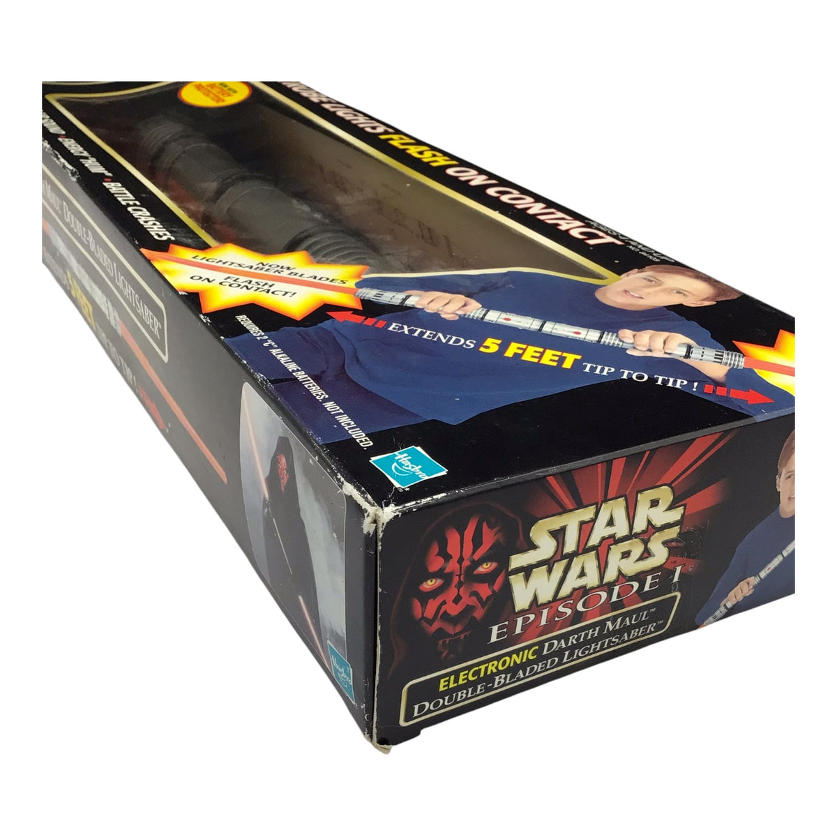 Star Wars Episode I Darth Maul Electronic Double-Bladed Lightsaber (1998) – Hasbro