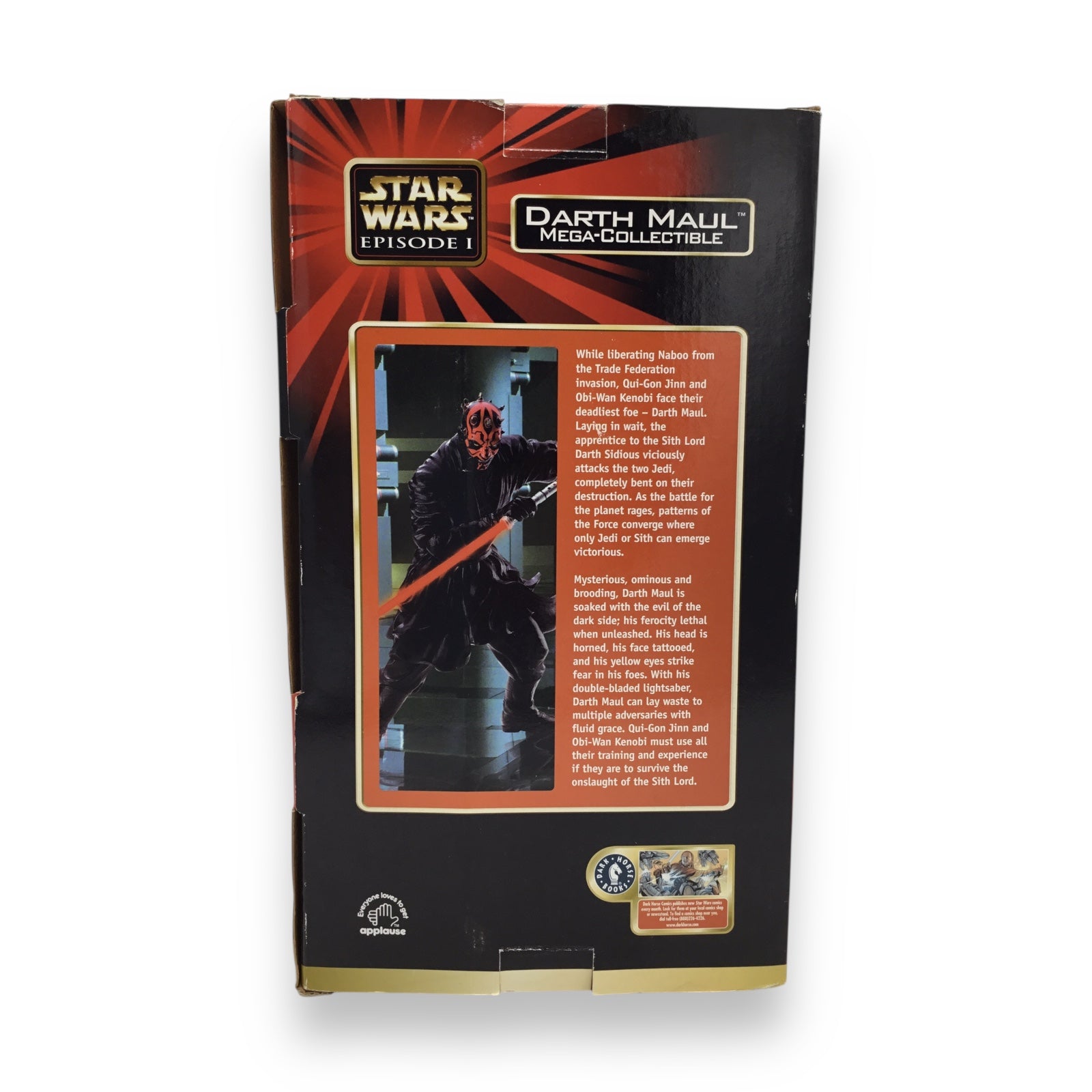 Star Wars Episode I Darth Maul Mega-Collectible Applause