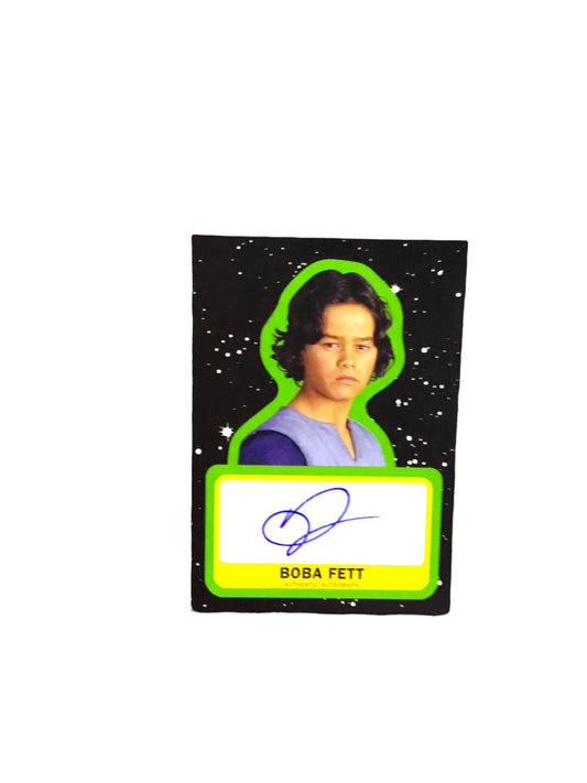 Star Wars Journey To The Last Jedi Autograph Card A-DL Daniel Logan Boba Fett