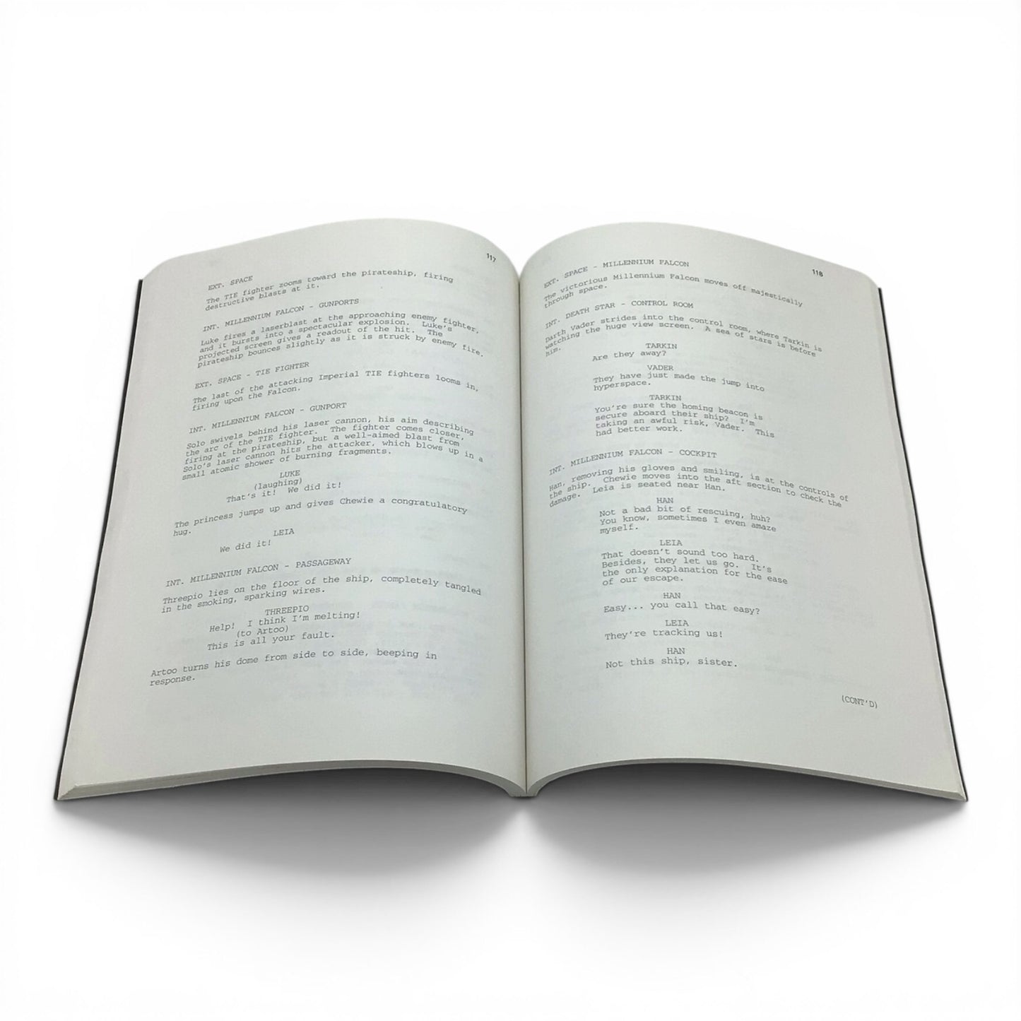 Star Wars Original Movie Script - Collector's Edition