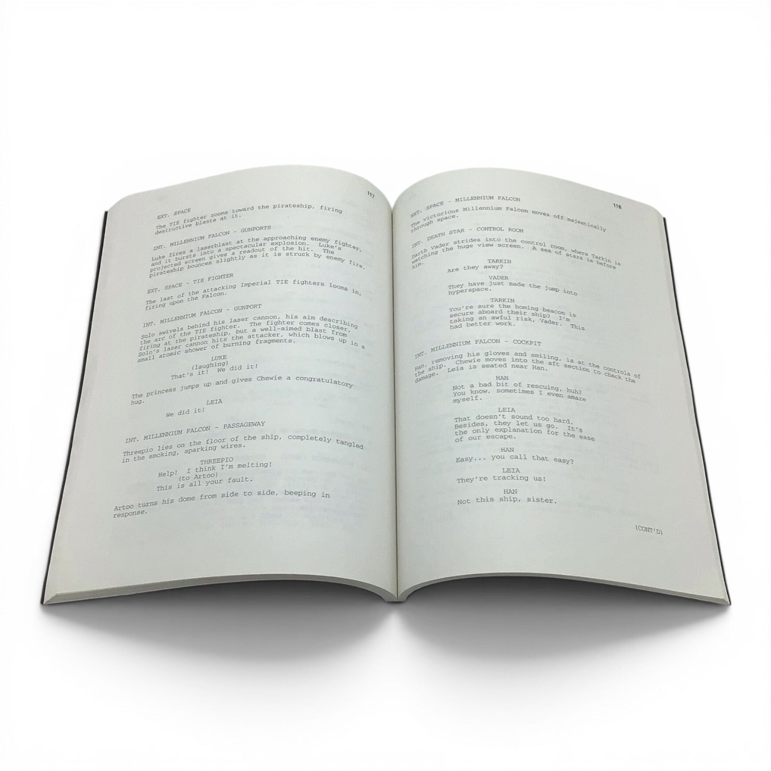 Star Wars Original Movie Script - Collector's Edition