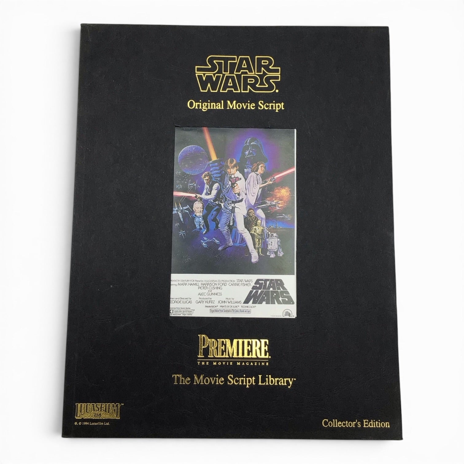 Star Wars Original Movie Script - Collector's Edition