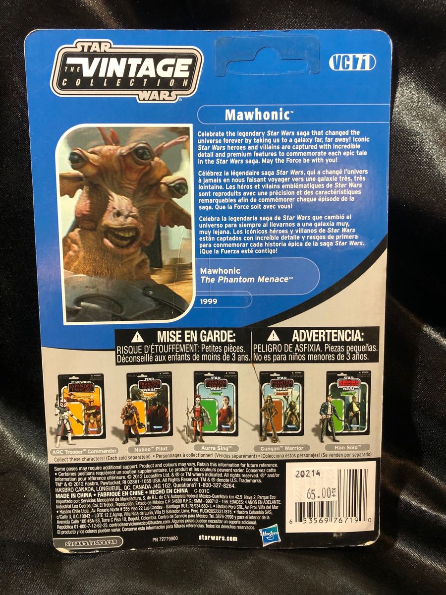 Star Wars Phantom Menace Mawhonic (Pod Racer) Action Figure