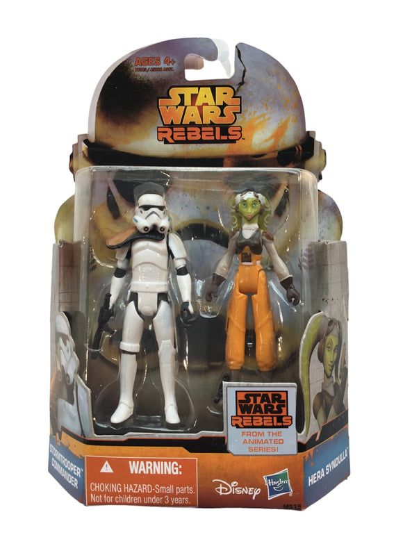 Star Wars Rebels Stormtrooper Commander & Hera Syndulla 2-Pack