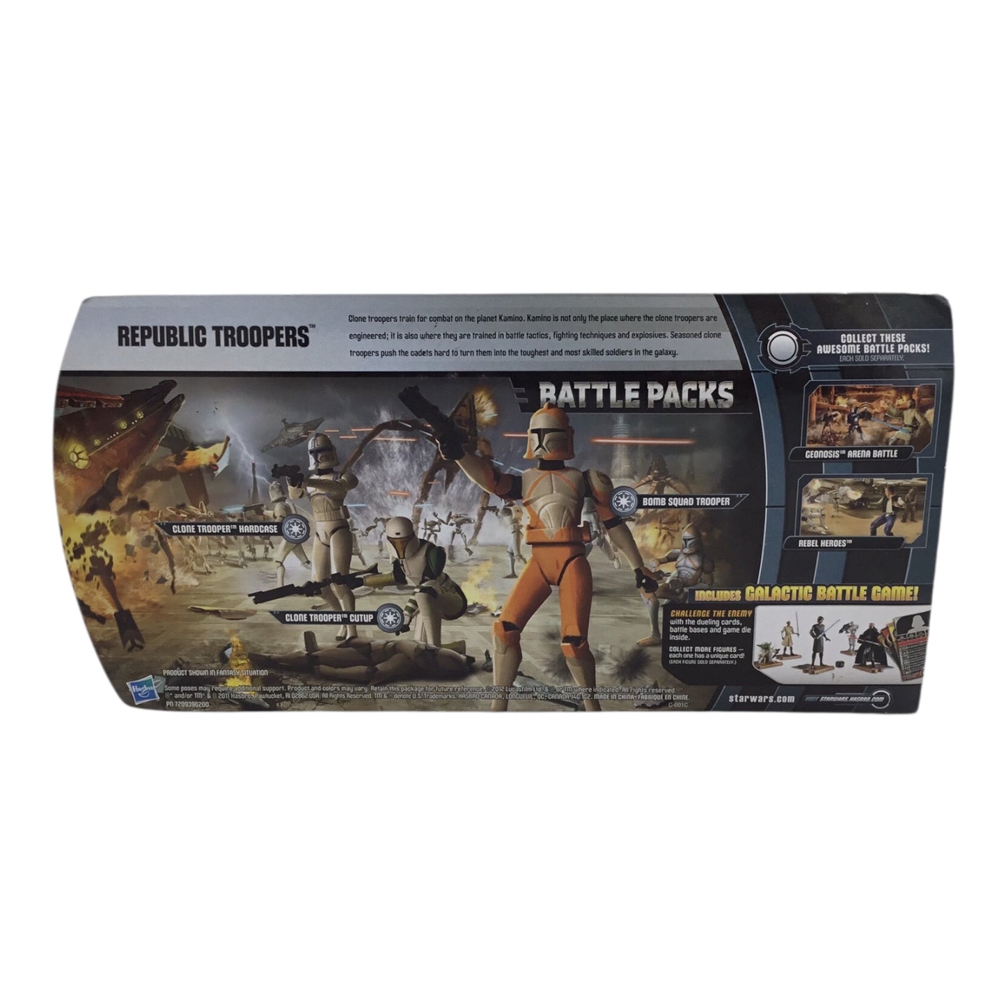 Star Wars Republic Troopers Battle Packs with Galactic Battle Game