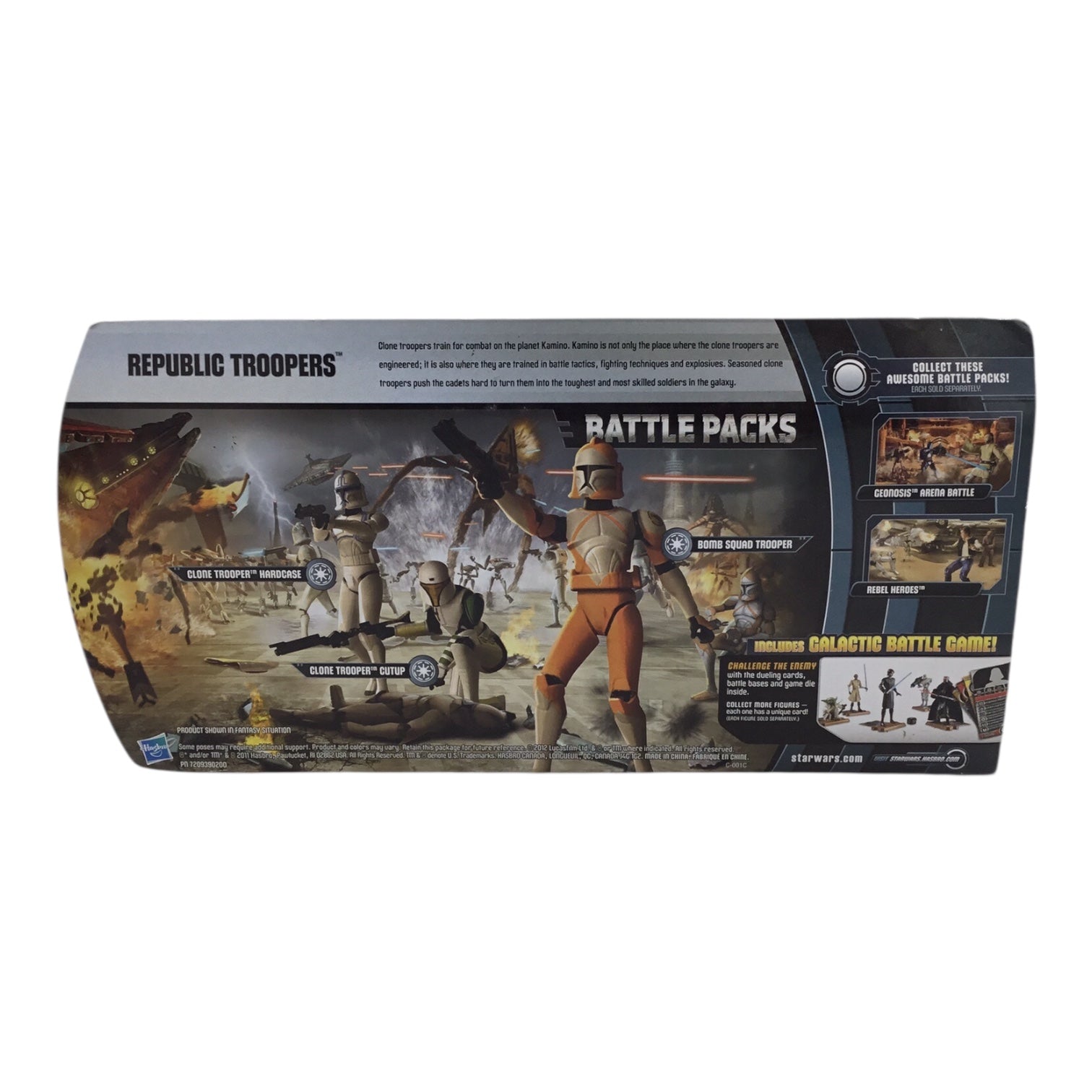 Star Wars Republic Troopers Battle Packs with Galactic Battle Game
