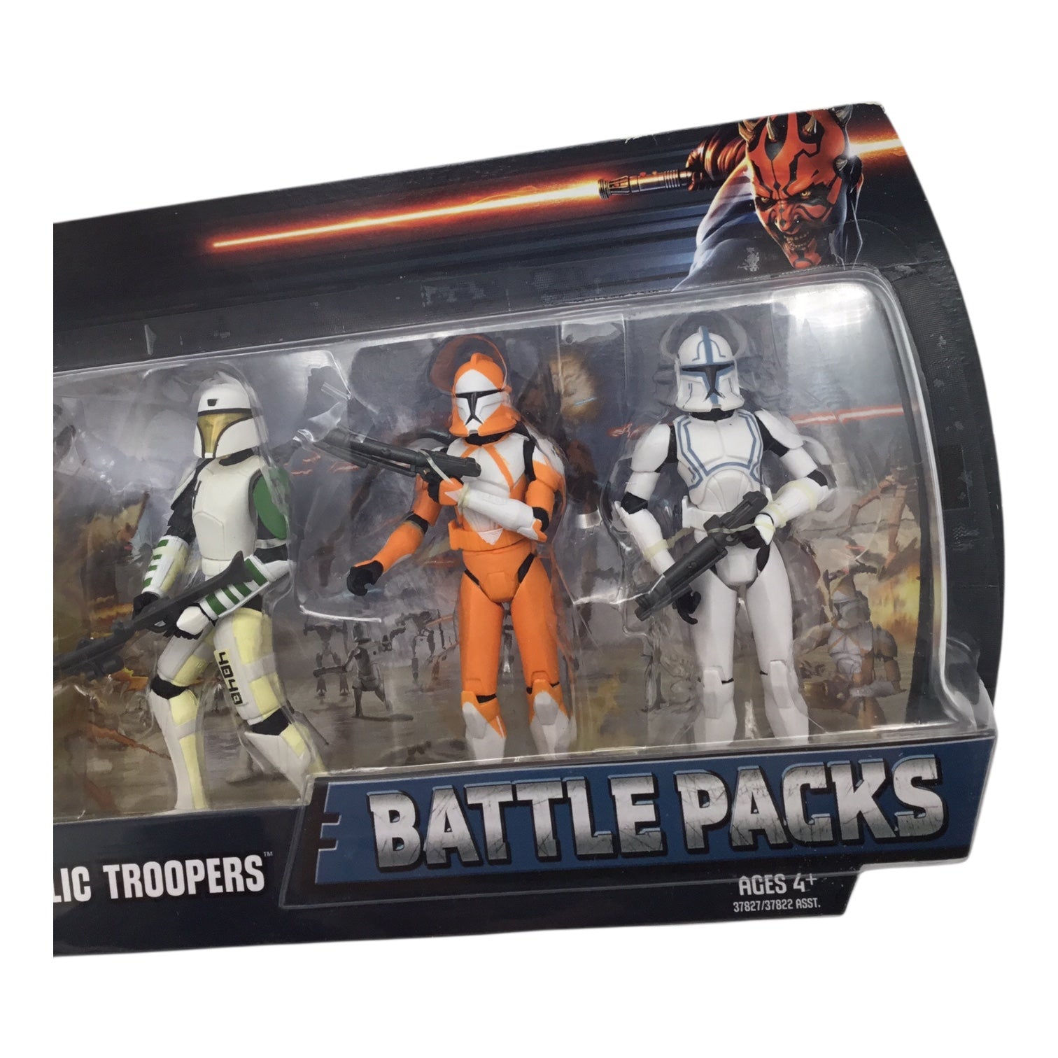 Star Wars Republic Troopers Battle Packs with Galactic Battle Game