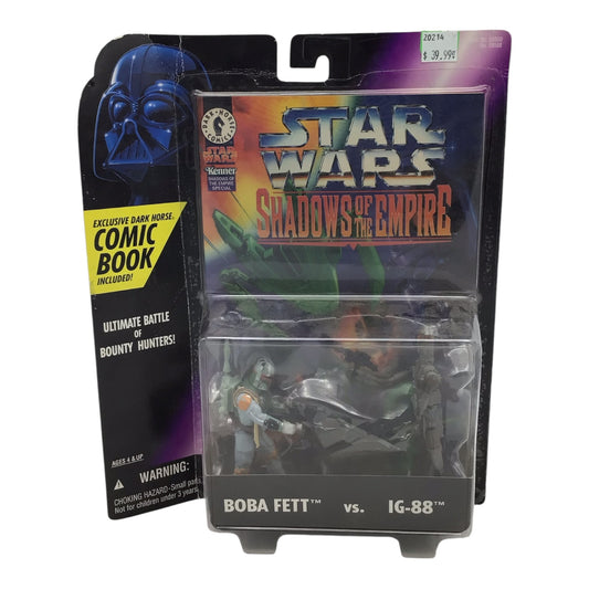 Star Wars: Shadow of the Empire - Boba Fett vs. IG-88 w/ Exclusive Comic Book