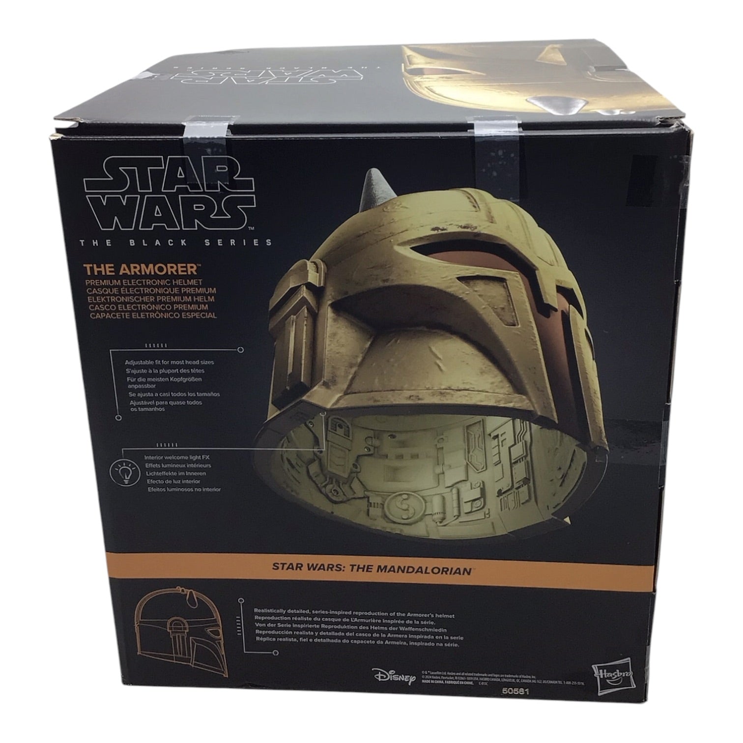 Star Wars The Black Series The Armorer Premium Electronic Helmet