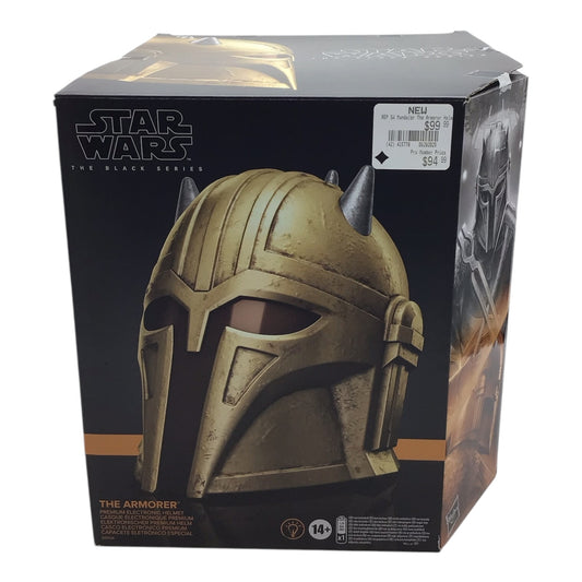 Star Wars The Black Series The Armorer Premium Electronic Helmet