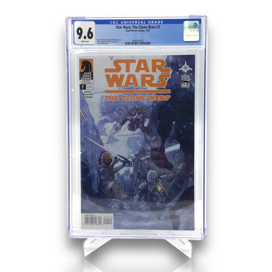 Star Wars: The Clone Wars #7 CGC 9.6 – Kit Fisto & Plo Koon Battle