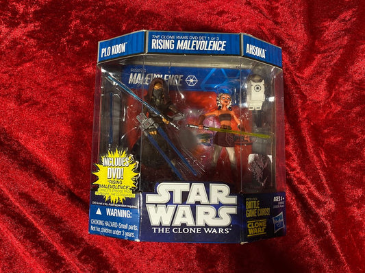 Star Wars The Clone Wars Plo Koon & Ahsoka Action Figure Set