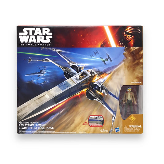 Star Wars: The Force Awakens – Resistance X-Wing Fighter Boxed Set (Hasbro, 2015) – Sealed & Unopened
