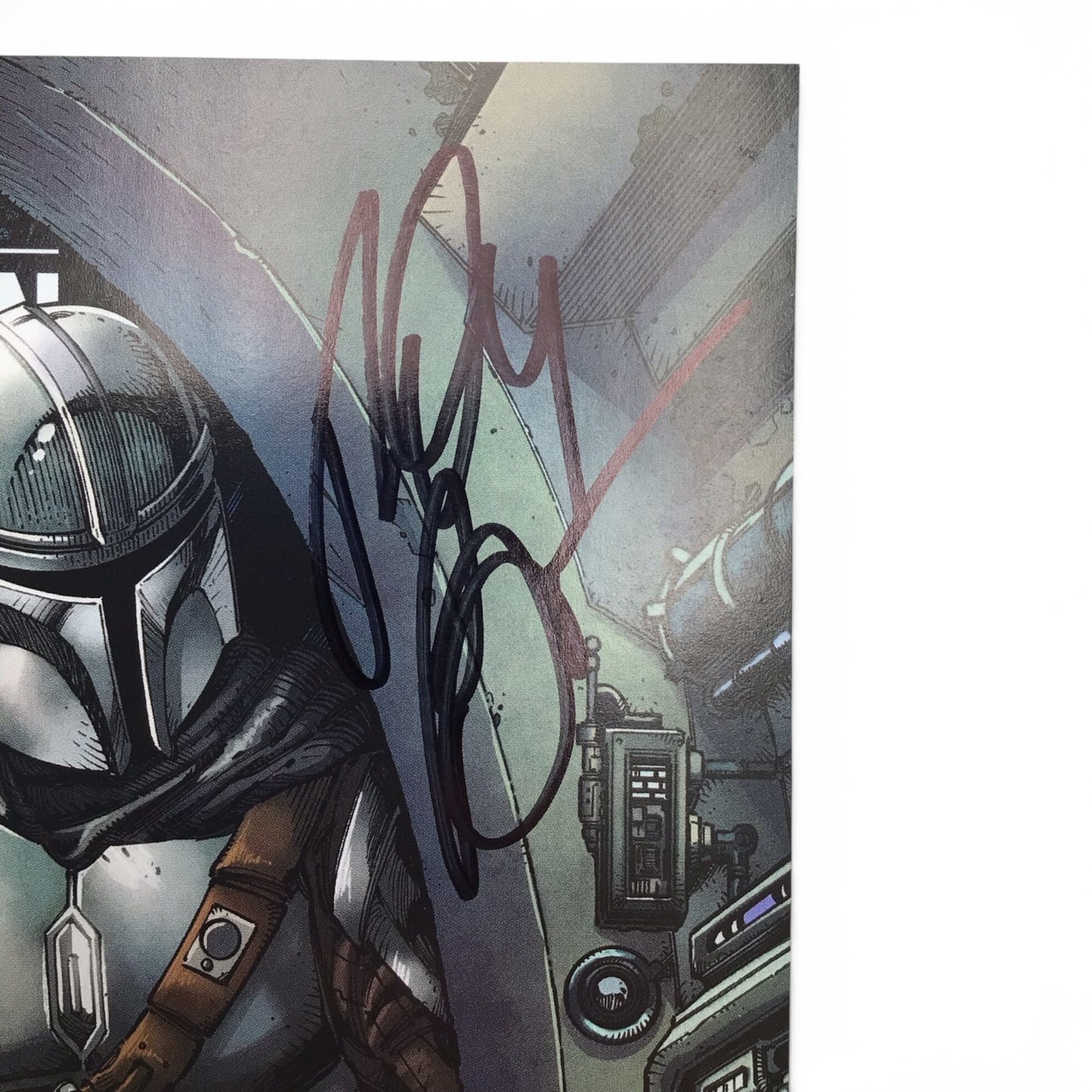 Star Wars The Mandalorian #3 - Signed by Rodney Barnes & Georges Jeanty