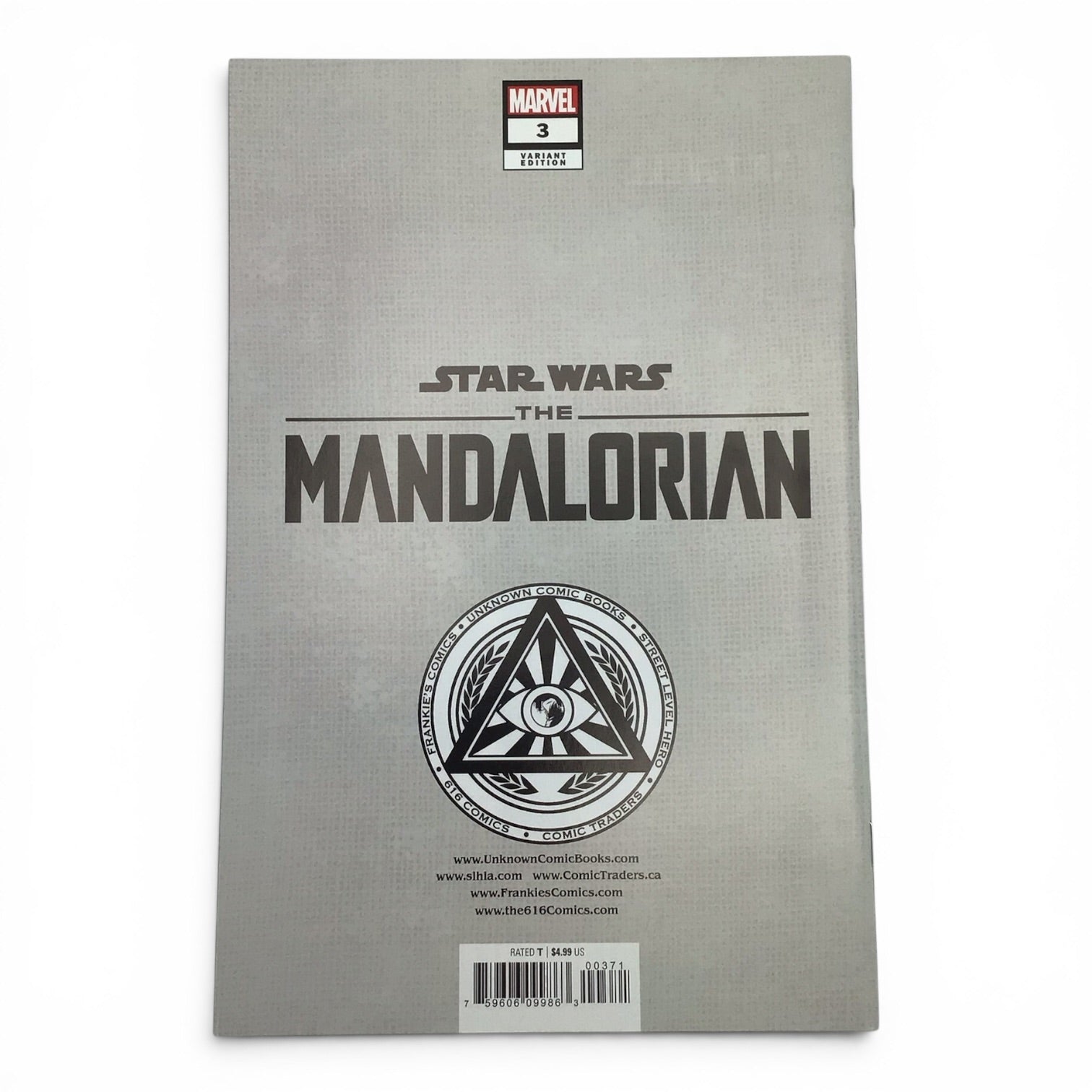 Star Wars The Mandalorian #3 - Signed by Rodney Barnes & Georges Jeanty