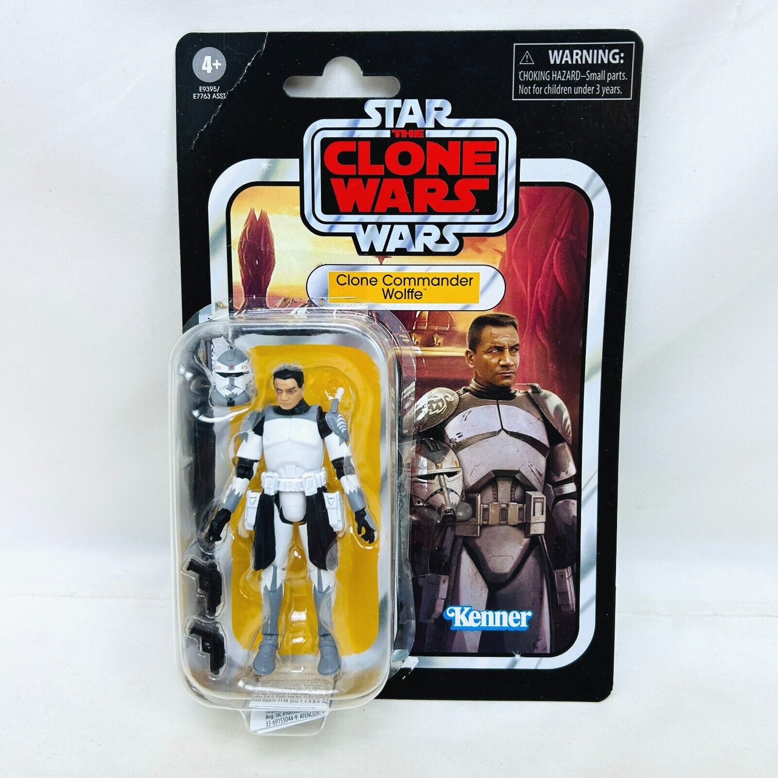 Star Wars The Vintage Collection Clone Commander Wolffe 3.75 inch Clone Wars