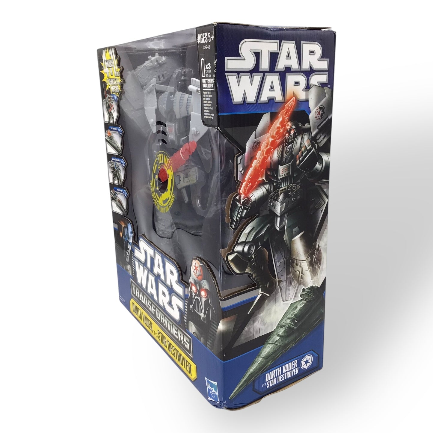 Star Wars Transformers Darth Vader to Star Destroyer | 4 Modes, 2 Vehicles, 2 Mechs