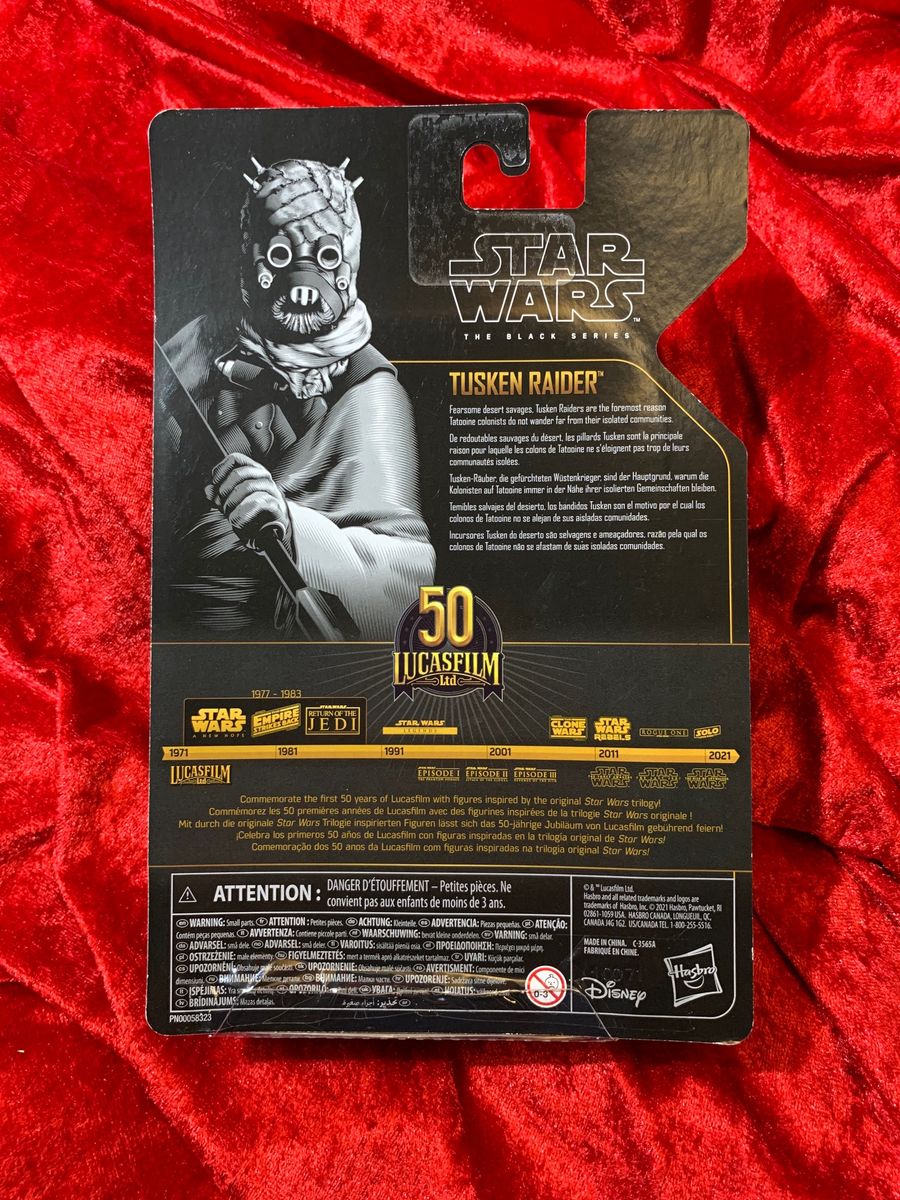 Star Wars Tusken Raider 50th Lucasfilm Black Series Action Figure