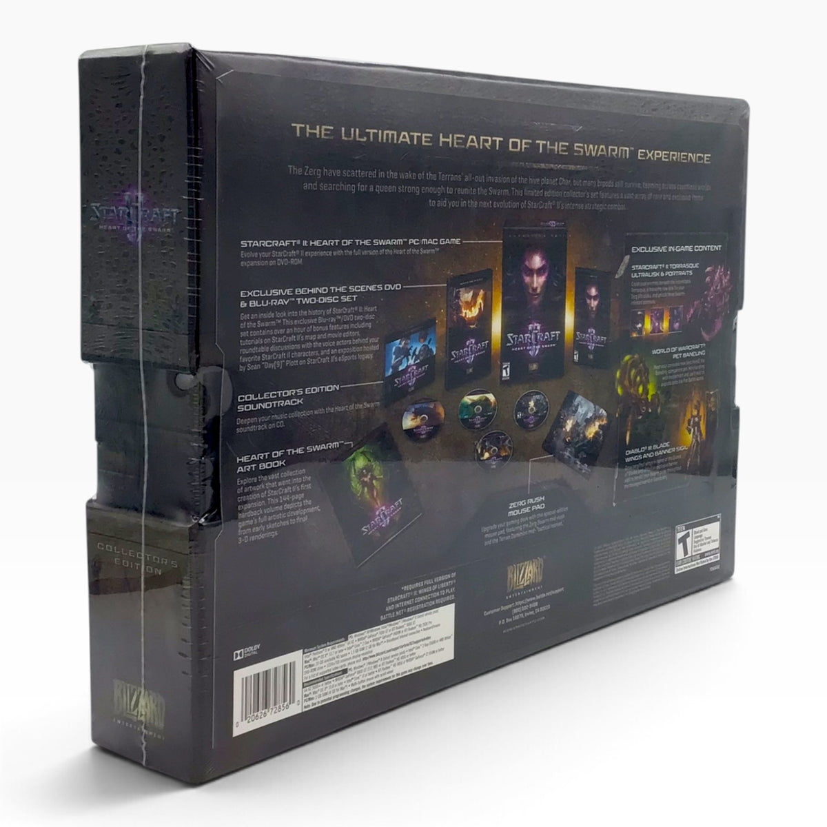 StarCraft II: Heart of the Swarm Collector's Edition – Blizzard Entertainment – New Sealed