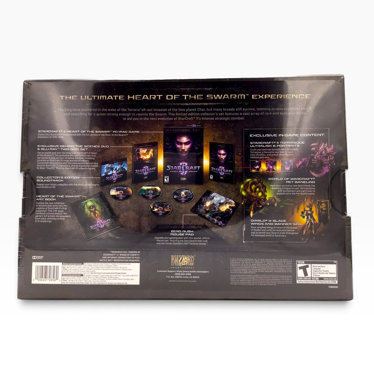 StarCraft II: Legacy of the Void Collector's Edition – 2015 Blizzard Entertainment – New Sealed