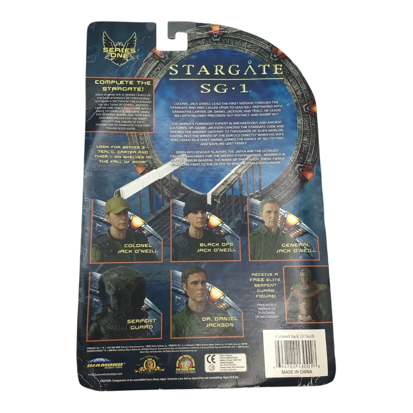 Stargate SG-1 Colonel Jack O'Neill Action Figure (2006)