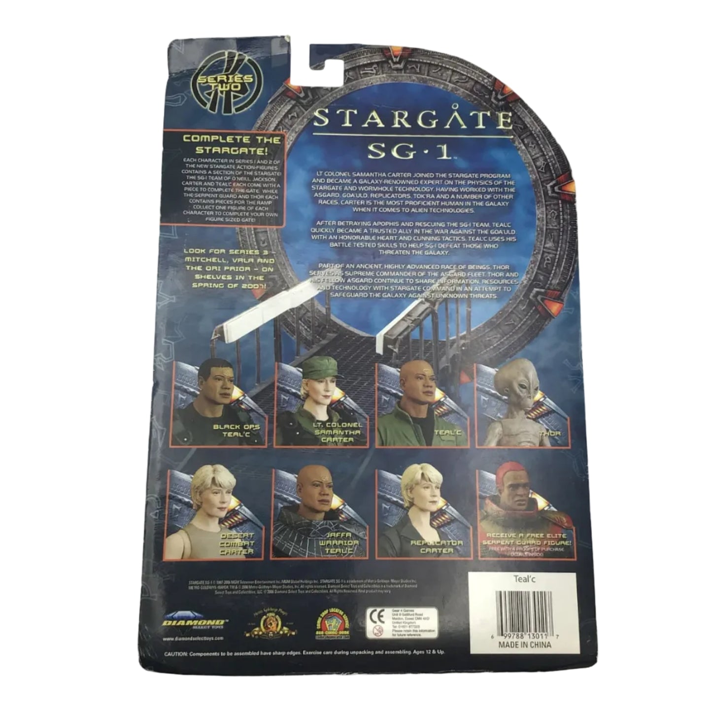 Stargate SG-1 Series 2 Teal'c Action Figure